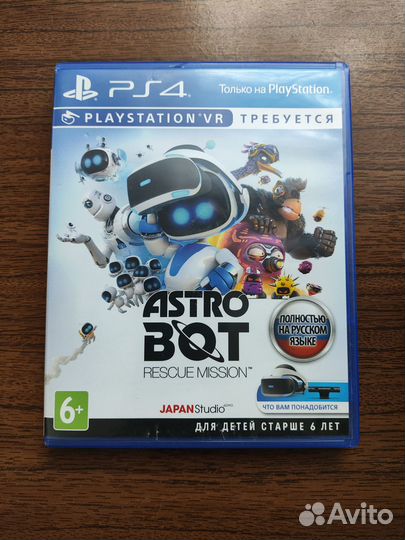 Astro BOT Rescue Mission PS4 На Русском для PS VR
