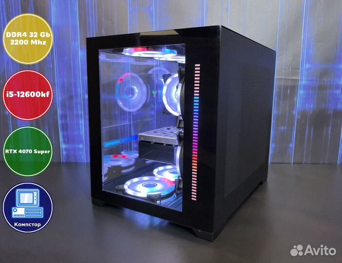 Игровая система i5-RTX4070SUP-32DDR4-XHT741296-B760