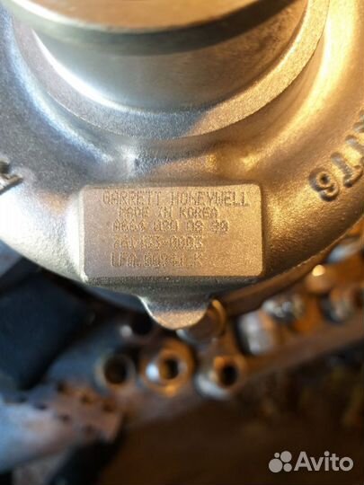 Новая турбина на ssangyong actyon sport