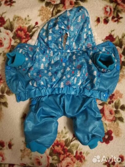 Дождевик для маленькой собаки