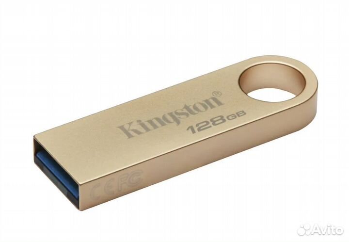 Usb Флешка Kingston 256Gb золото