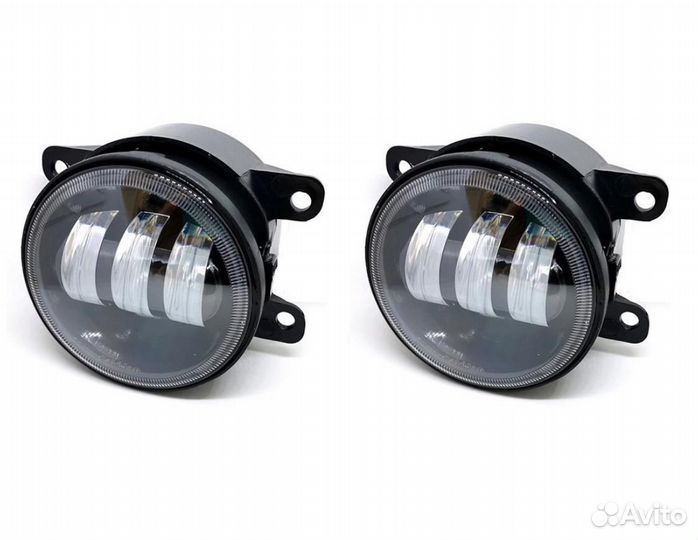 Диодные птф SAL-MAN для Лада Веста 30w