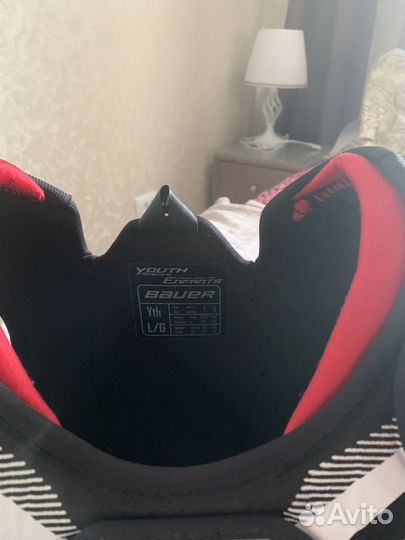 Нагрудник хоккейный Bauer детский с налокотниками