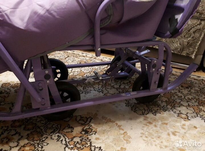 Санки коляска nika