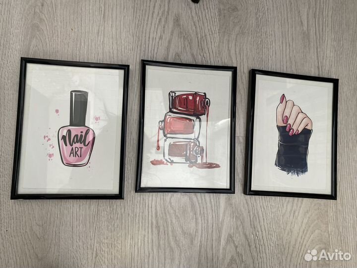 Картины для салона или кабинета маникюра