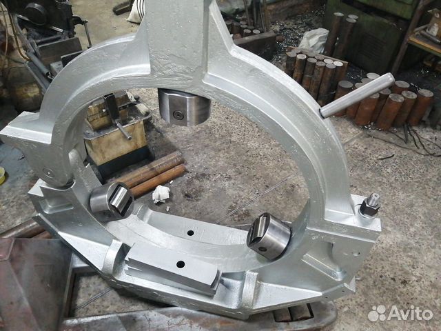 Люнет неподвижный на станок 1М65,Дип 500 ф850мм