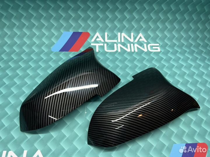 Крышки зеркал F10 Рест Карбон