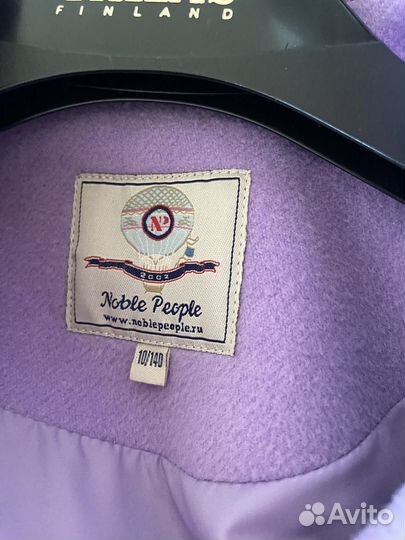 Пальто для девочки 140