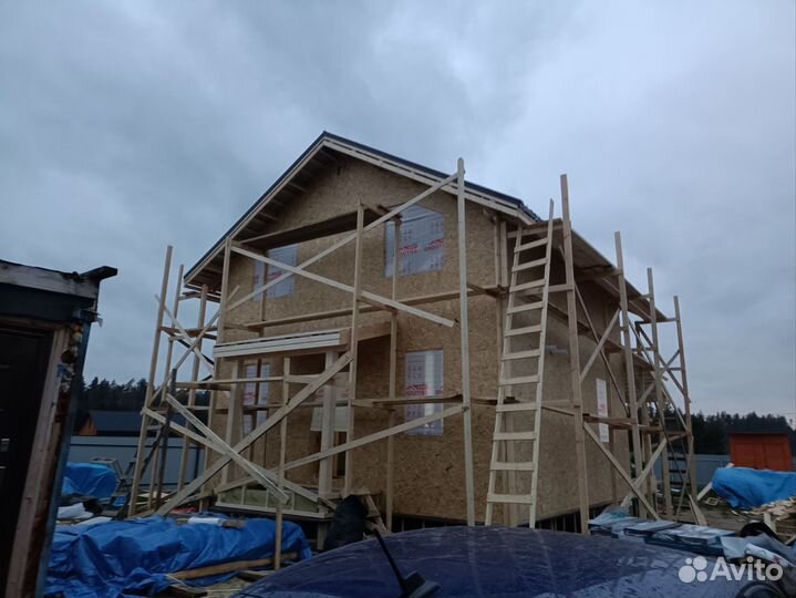 Монтаж гибкой черепицы