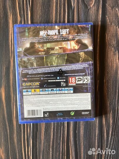 Resident evil ps4 (диск новый)