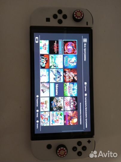 Nintendo switch oled прошитая 256+64gb