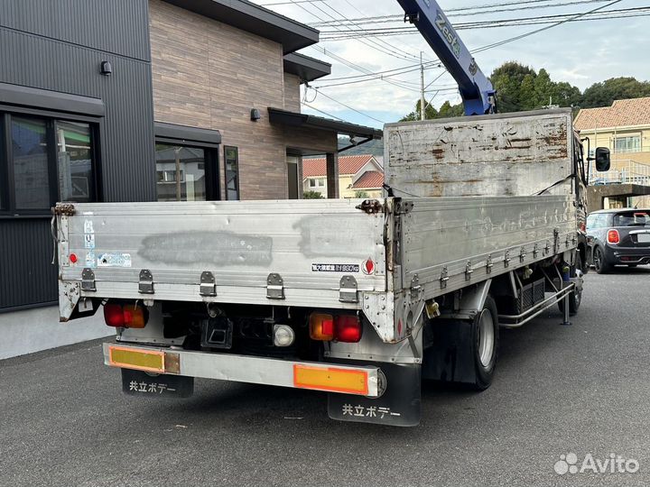 Бортовой грузовик Hino 500 (Ranger) с КМУ Tadano, 2005