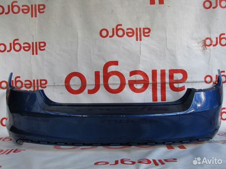 Skoda Rapid бампер задний 2013+