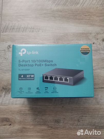 Коммутатор tp-link tl-sf1005p(новые)