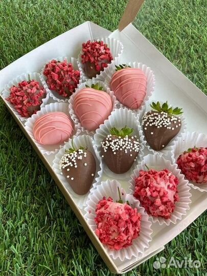 Клубника в шоколаде Коробочка № 7