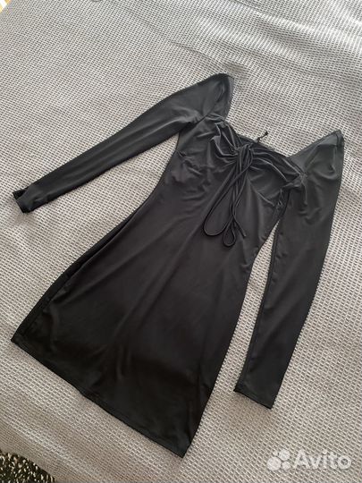 Платье мини Befree XS-S черное