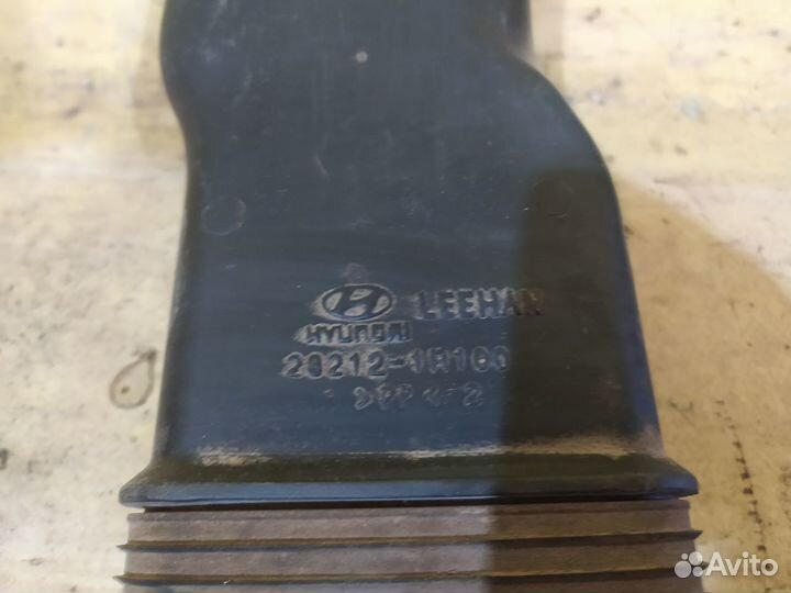 Воздухазаборник hyundai solaris 10-17