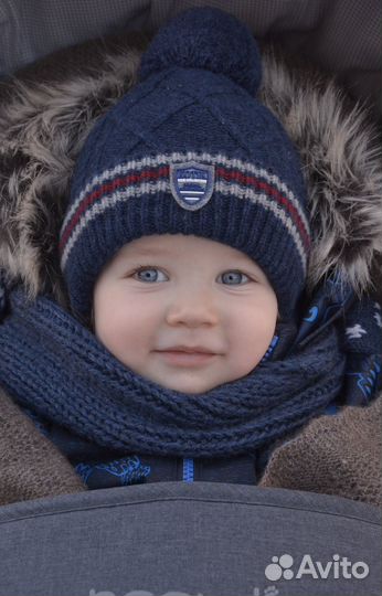 Шапка для мальчика kotik