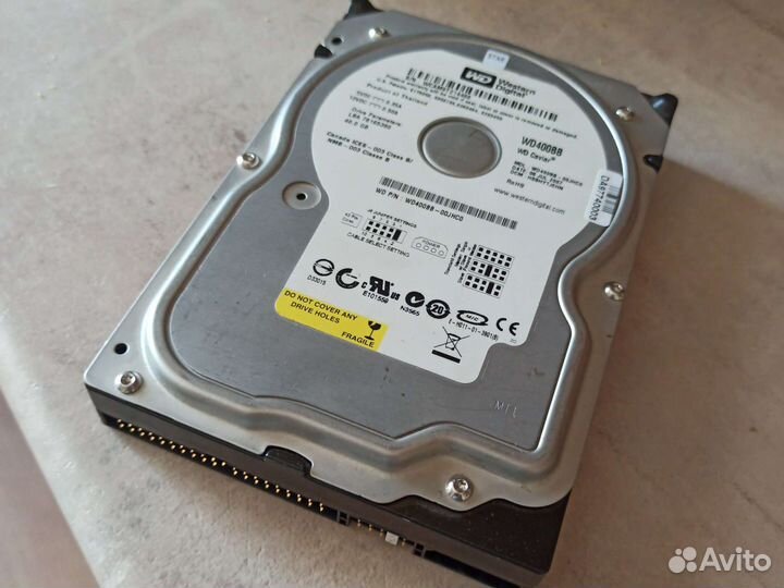 Жесткий диск 40 гб Western Digital