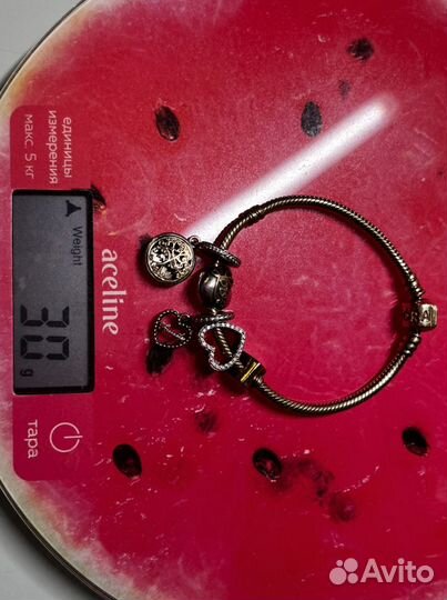 Браслет Pandora, Пандора золотой