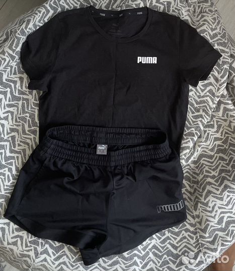 Комплект шорты футболка puma
