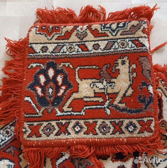 Коврики на стулья шерсть новые