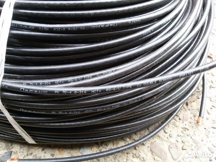 Рк 75-4.8-316 RG 6/U solid Паритет