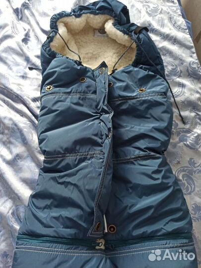 Конверт детский зимний на овчине