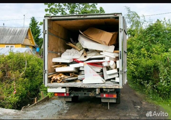 Вывоз мусора газель