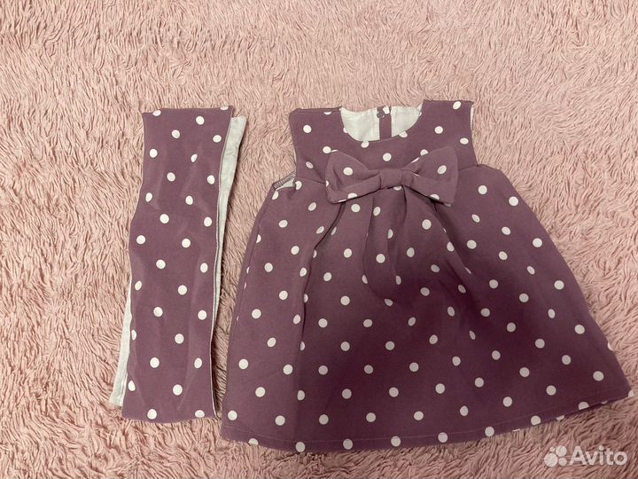 Платье для девочки 62