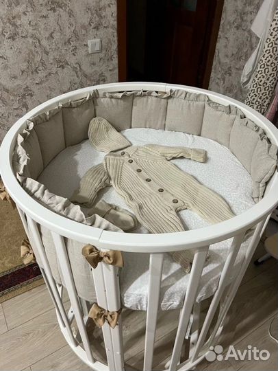 Бортики в детскую кроватку