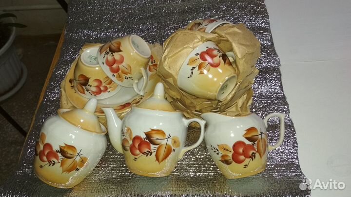 Чайный сервиз СССР новый
