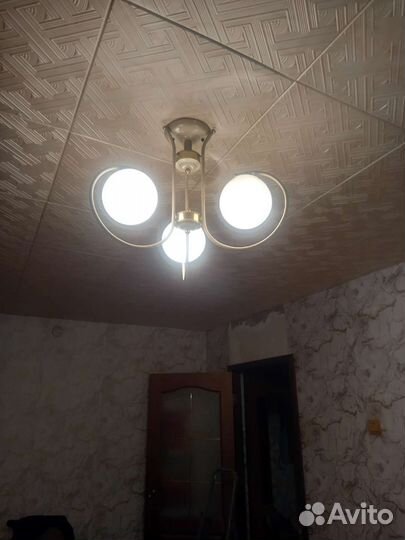 Люстра потолочная бу