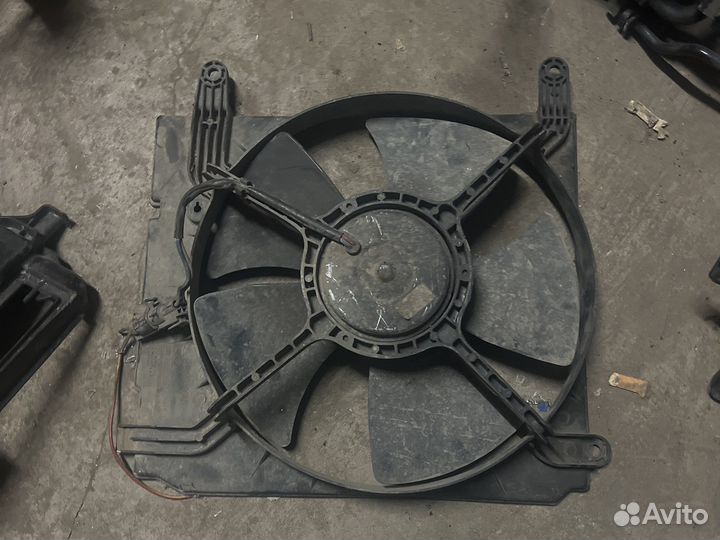 Вентилятор охлаждения ланос заз шанс нексия