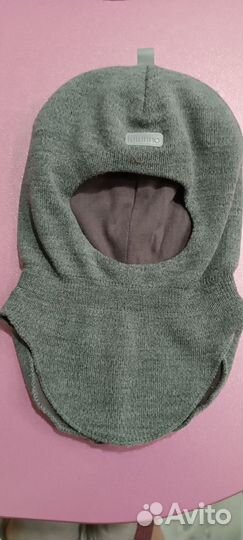 Шапка-шлем теплая на мальчика