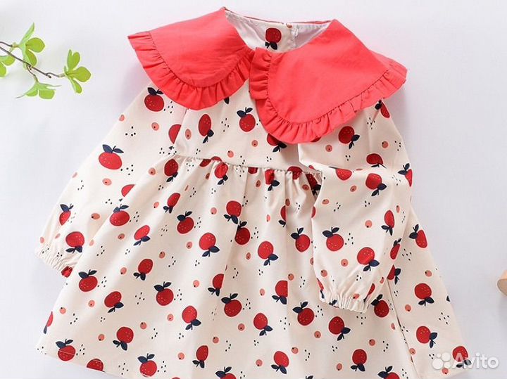 Платье для девочки новое 80-104см