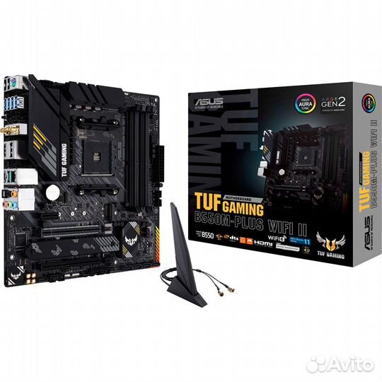 Плата Asus TUF Gaming B550M-Plus WiFi II