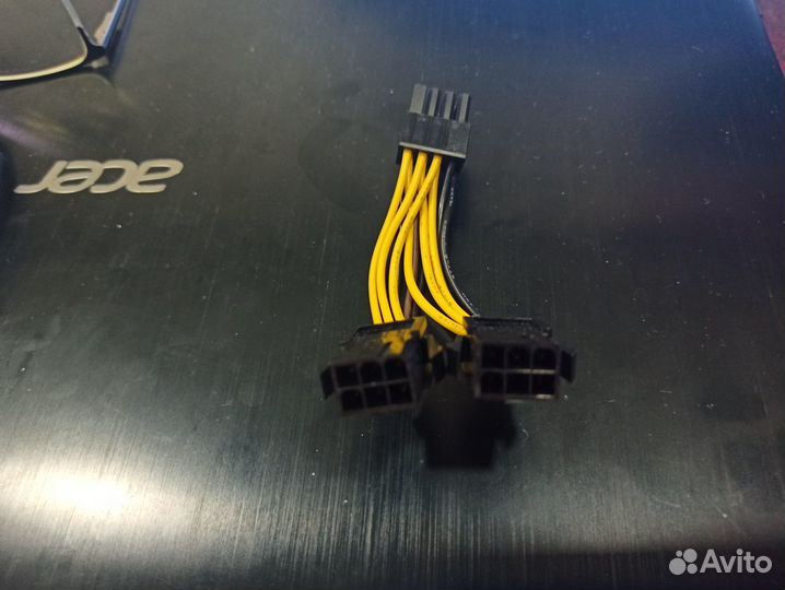 Кабель переходник 8 pin на 2х6 pin