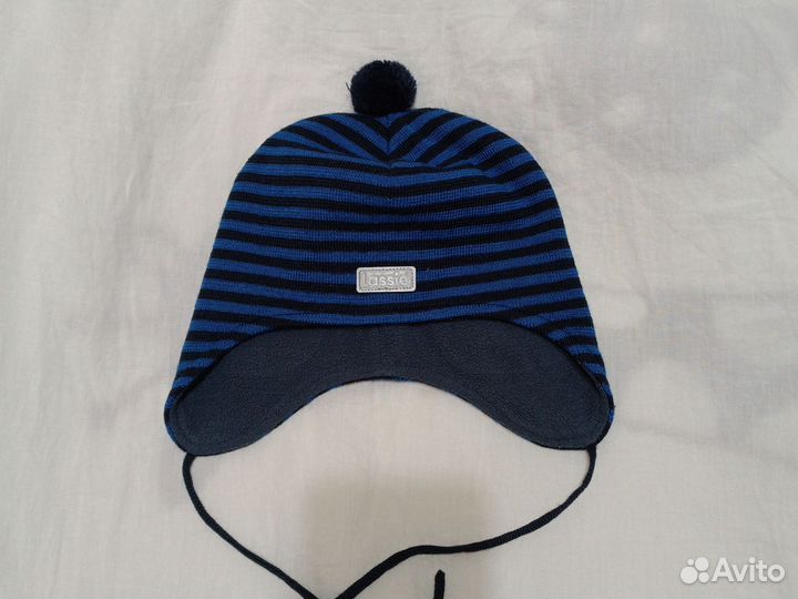 Шапка зимняя lassie 46-48 на мальчика