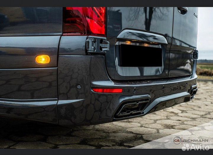 Задний бампер sport на Mercedes Sprinter w907