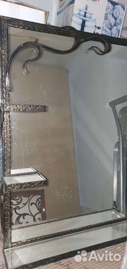 Кованные: обувница, вешалка и зеркало