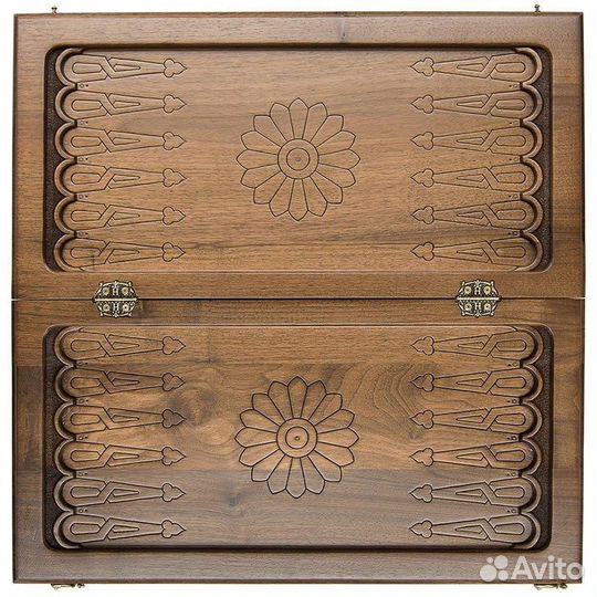 Нарды и шашки резные Долина Арарата 60 х 60 см бук Армения 62482