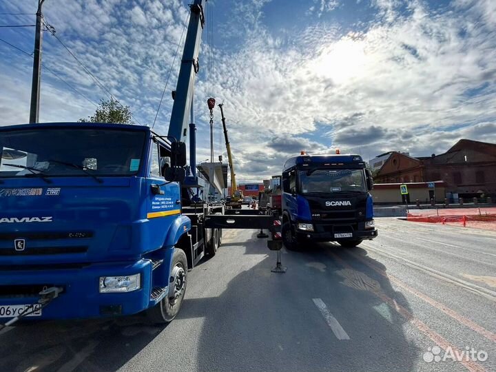 Аренда Трала/Услуги Трала/Низкорамный Тралл KAMAZ