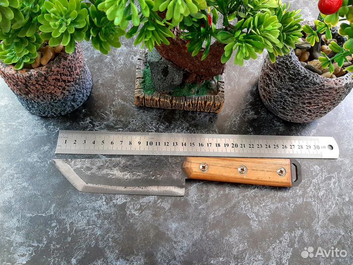 Нож макири ручная работа ковка кухня