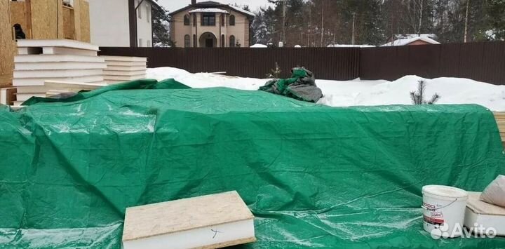 Укрывной материал тент полог баннер для сена