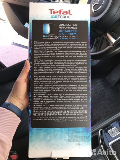 Набор Кухонных ножей tefal ice force