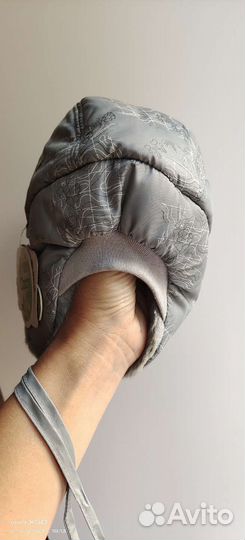 Шапка зимняя для мальчика р.44-46