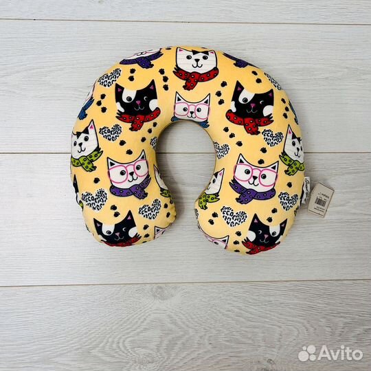 Подушка под шею голову дорожная мягкая игрушка