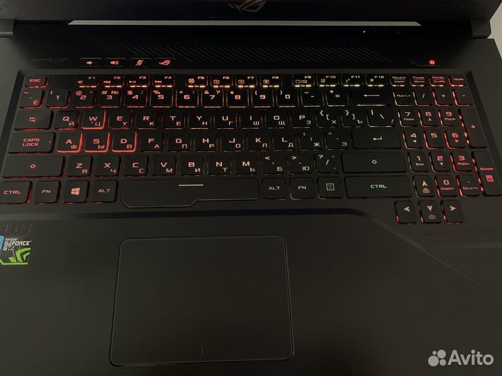 Игровой ноутбук asus ROG Strix GL703VD