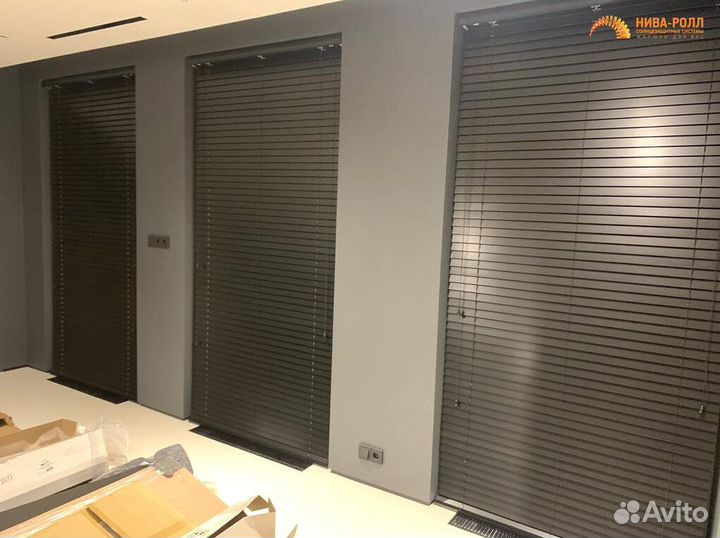 Деревянные жалюзи сосна